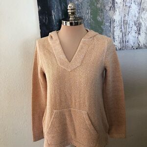 Faherty Whitewater Women’s Hooded Sweater Hoodie Pancho WKC0005 Orange